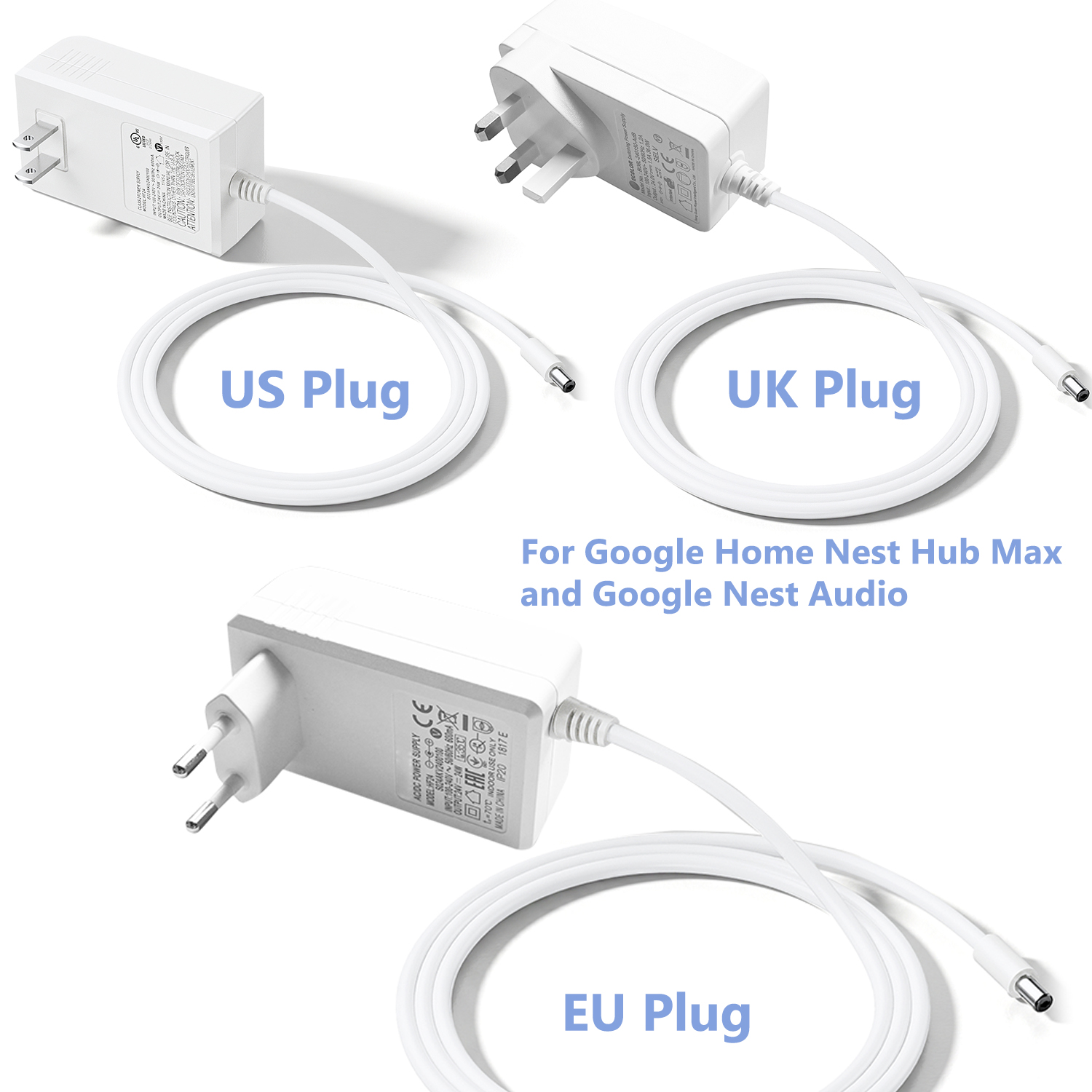 Google Speaker Nest Audio - 24V Power Supply Adapte for Google