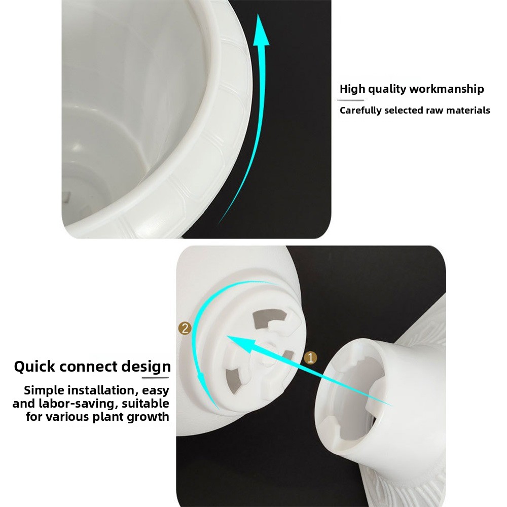Mini Flowerpot Pedestal Style  - đánh giá và giá Echeveria Succulent